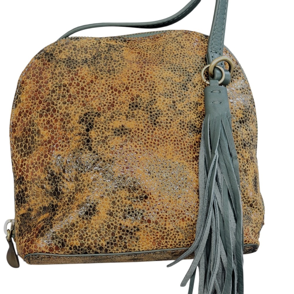 HOBO INTERNATIONAL Nash Small Crossbody Eternal Garden Tassel Bag Purse Boho - Picture 3 of 14